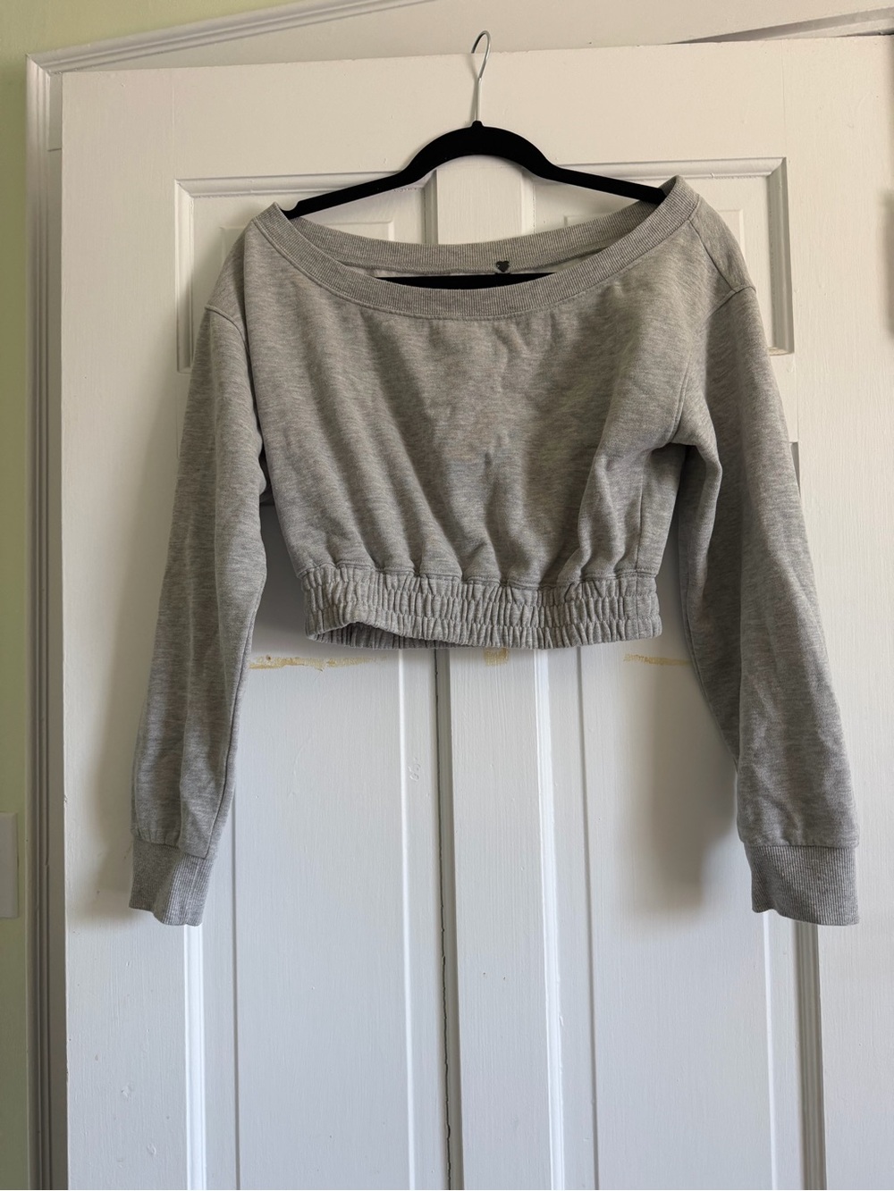 La Hearts Gray Crewneck Sweatshirt
